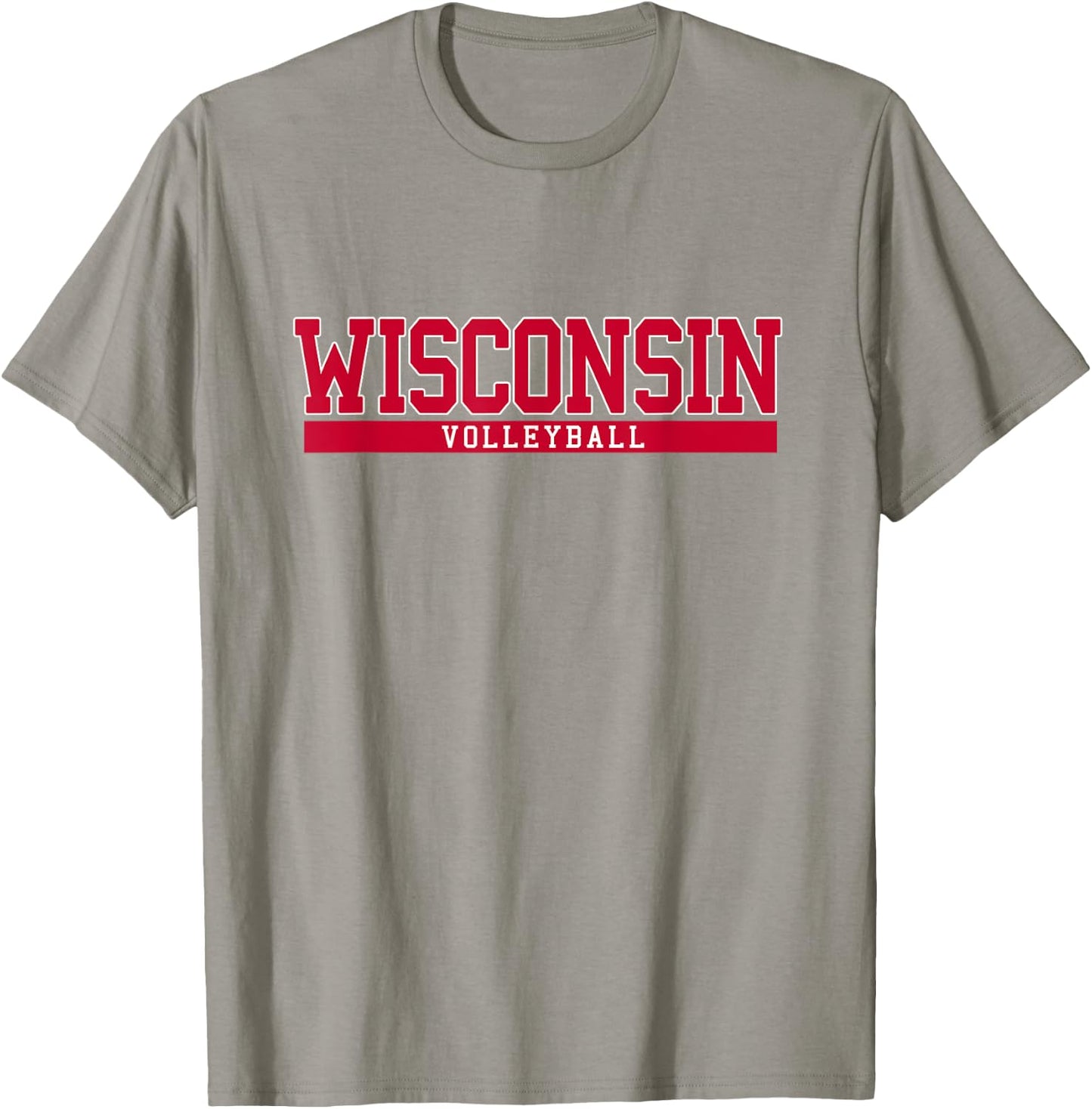 Wisconsin Volleyball T-Shirt - T-Shirt | Sand