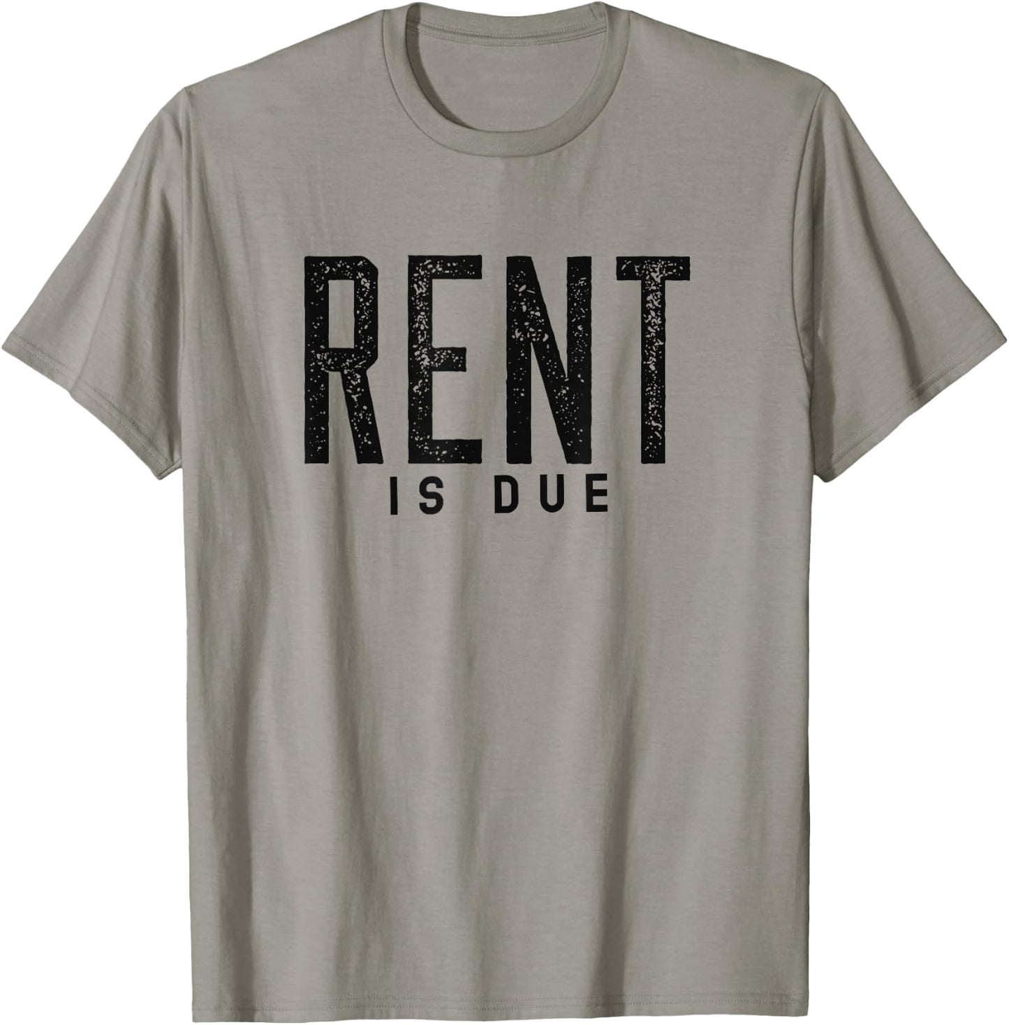 Rent's Due Funny Vintage Workout Gym T-Shirt - T-Shirt | Sand