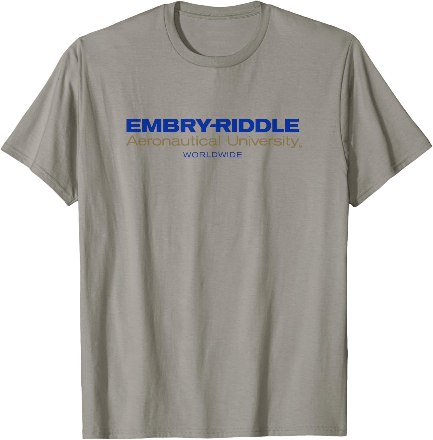 Embry Riddle Eagles | Official NCAA Merch | PPERAUW02 T-Shirt - T-Shirt | Sand