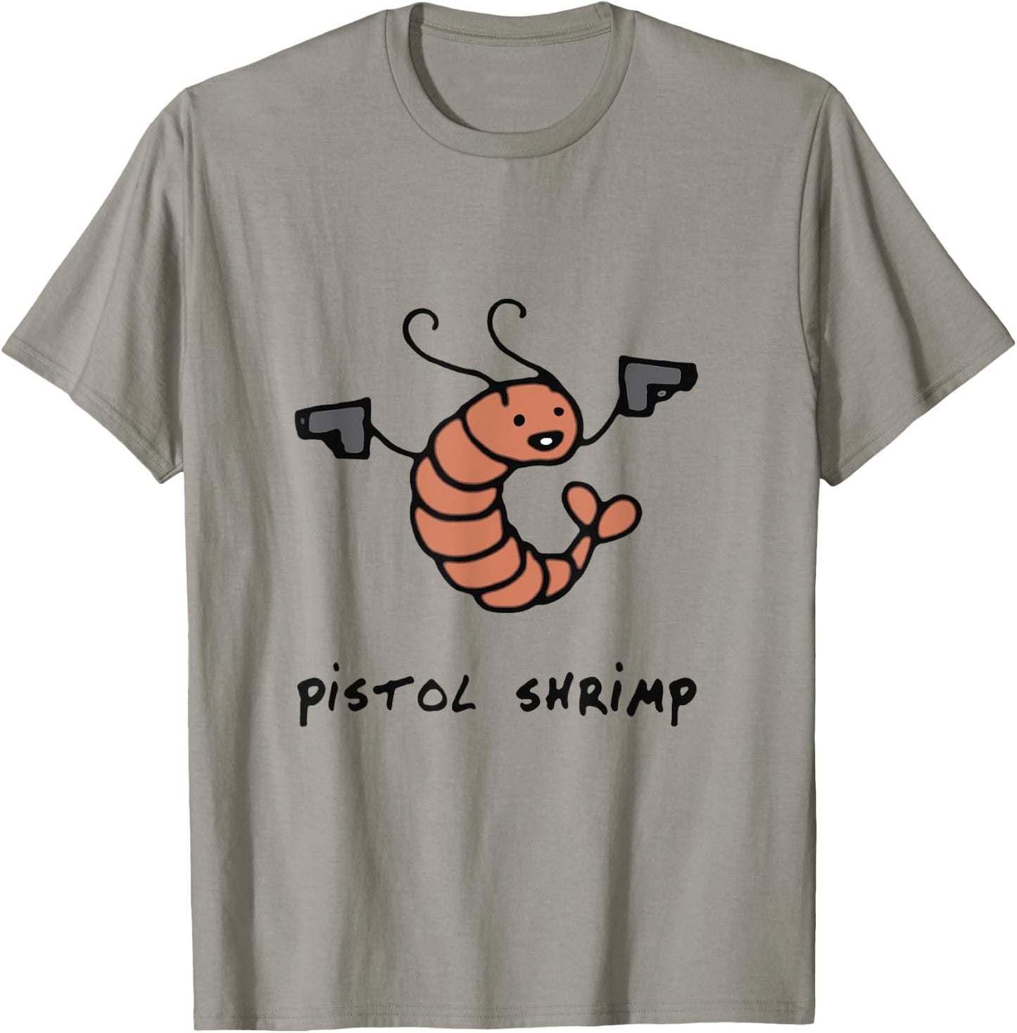 Pistol Shrimp Funny Sea Worm Sea Animals T-Shirt - T-Shirt | Sand