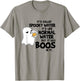 Funny Halloween Ghost Drinking Alcohol Beer Gag Joke T-Shirt - T-Shirt | Sand