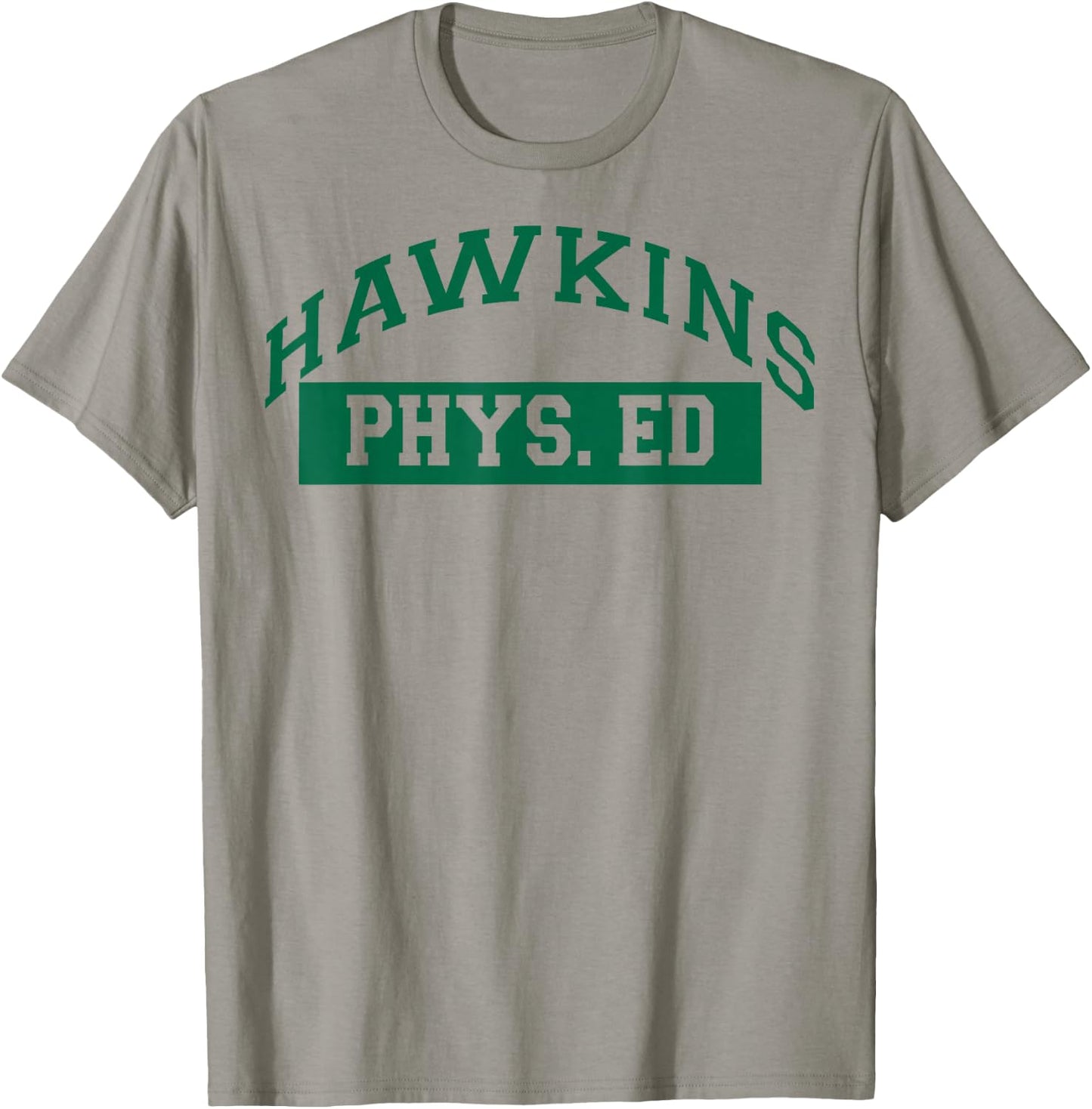 Netflix Stranger Things Hawkins Phys. Ed Logo T-Shirt - T-Shirt | Sand