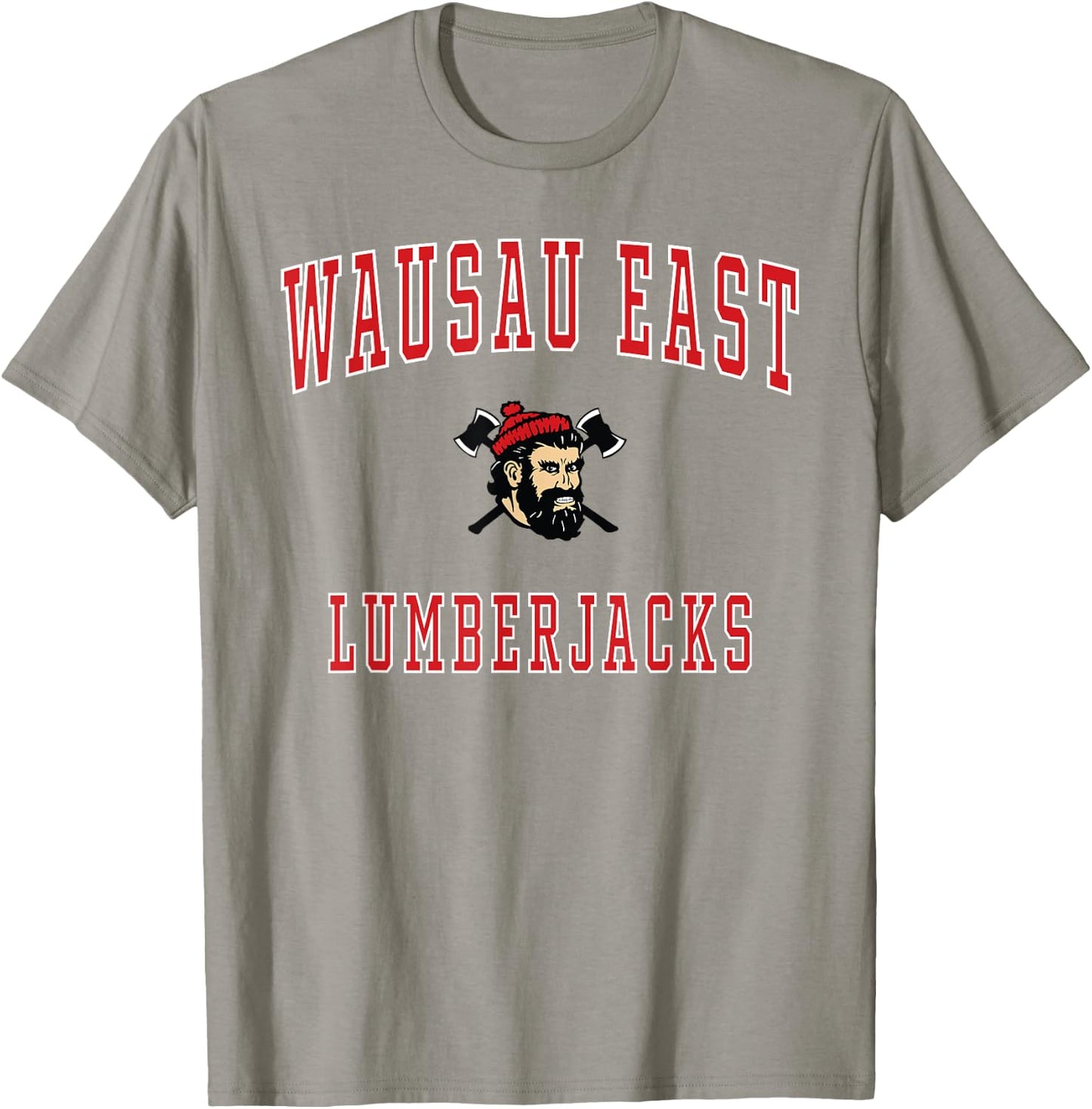 Wausau East High School Lumberjacks T-Shirt - T-Shirt | Sand