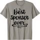 Confirmation Sponsor Sponsorship Gift - Best Sponsor Ever T-Shirt - T-Shirt | Sand