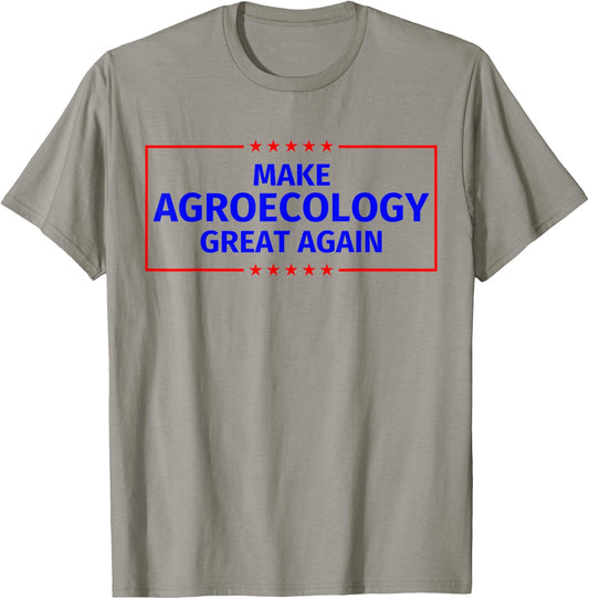 Make Agroecology Great Again T-Shirt - T-Shirt | Sand