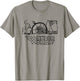 Wander Woman Compass Camping Hiking Mountain Outdoor Lover T-Shirt - T-Shirt | Sand