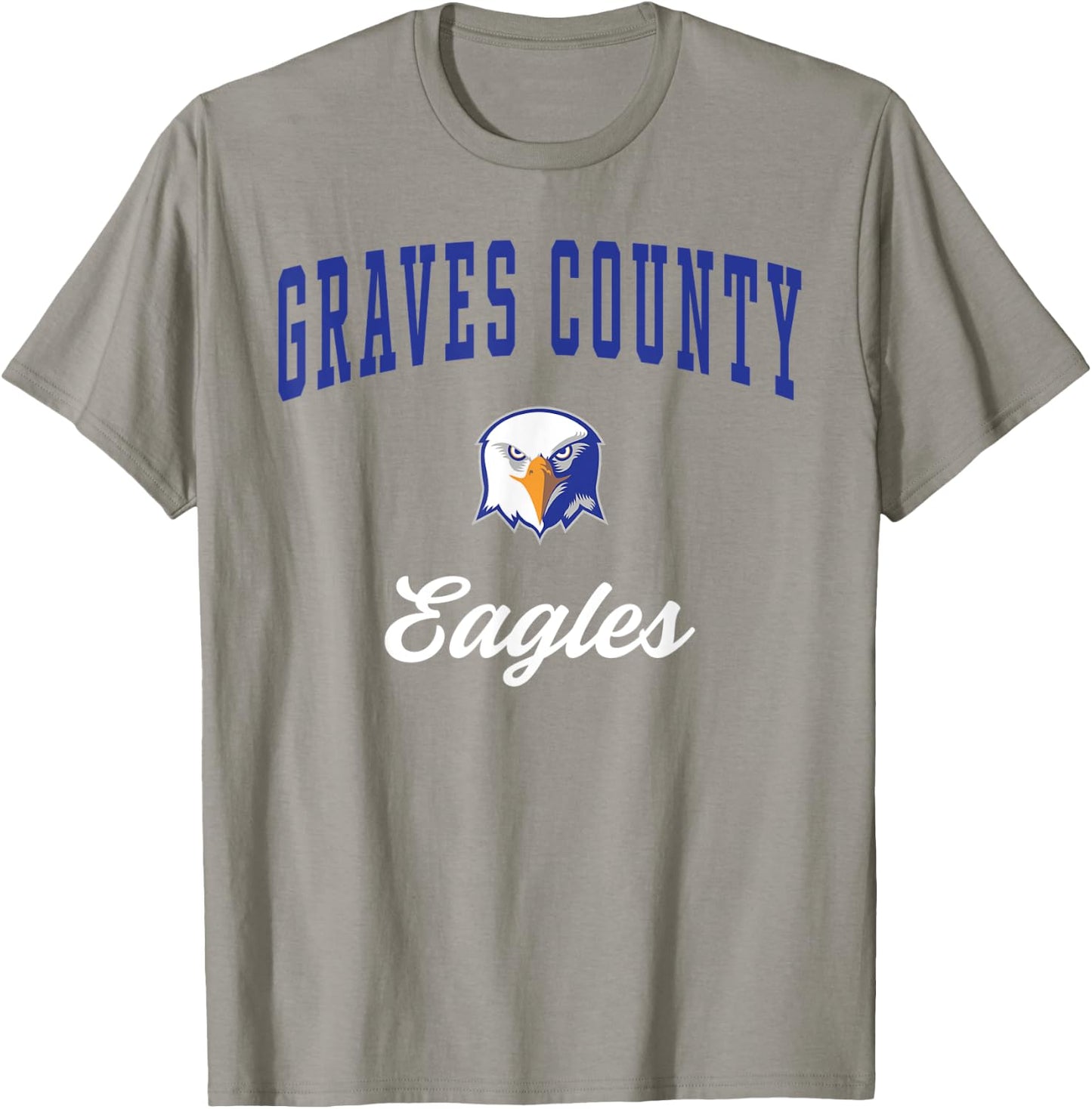 Graves County High School Eagles T-Shirt - T-Shirt | Sand
