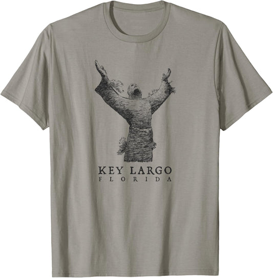 Key Largo - Christ of the Abyss - Scuba Diving Pennekamp T-Shirt - T-Shirt | Sand