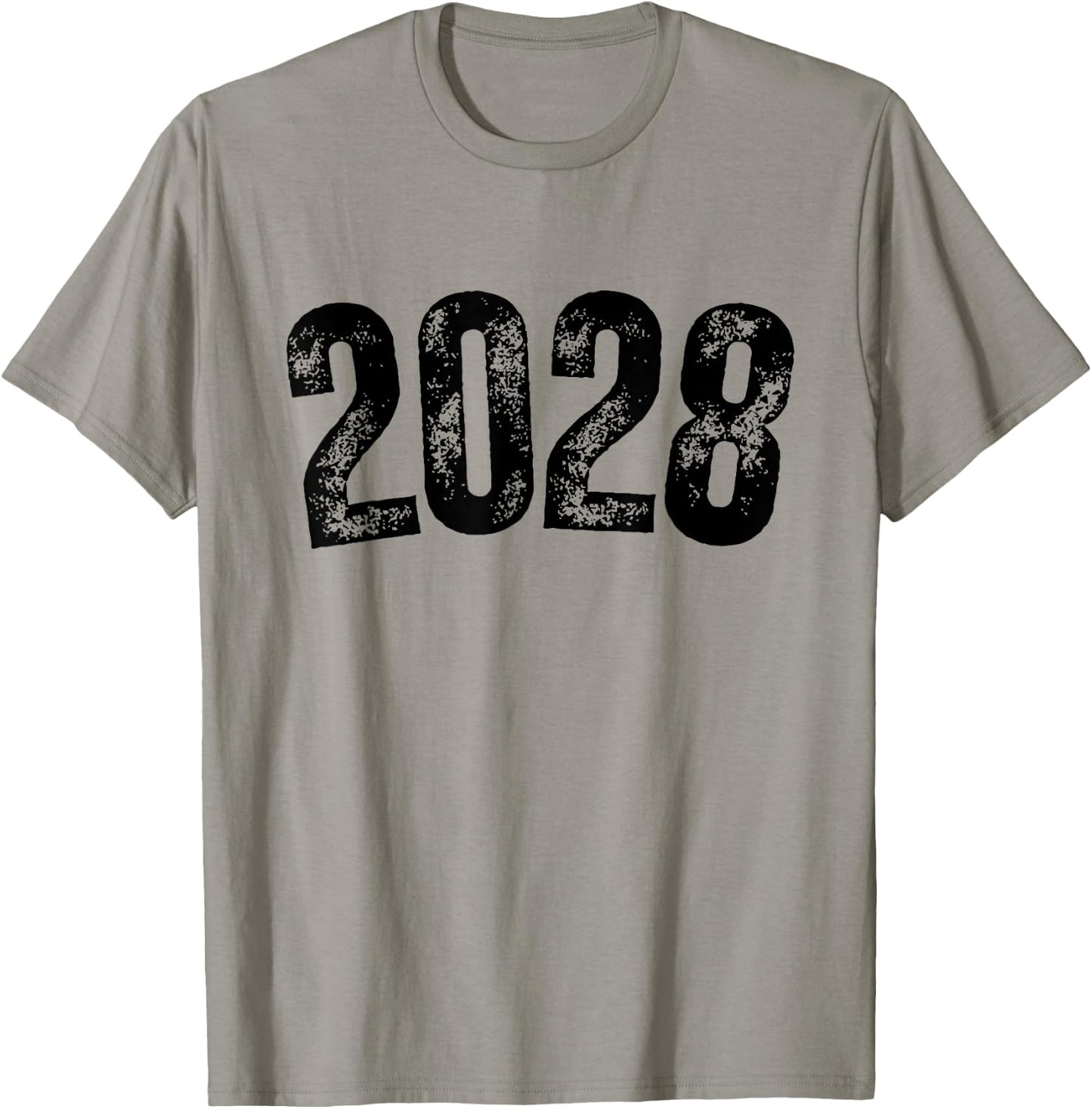 Vintage Senior 2028 Class of 2028 First Day Of School 2028 T-Shirt - T-Shirt | Sand