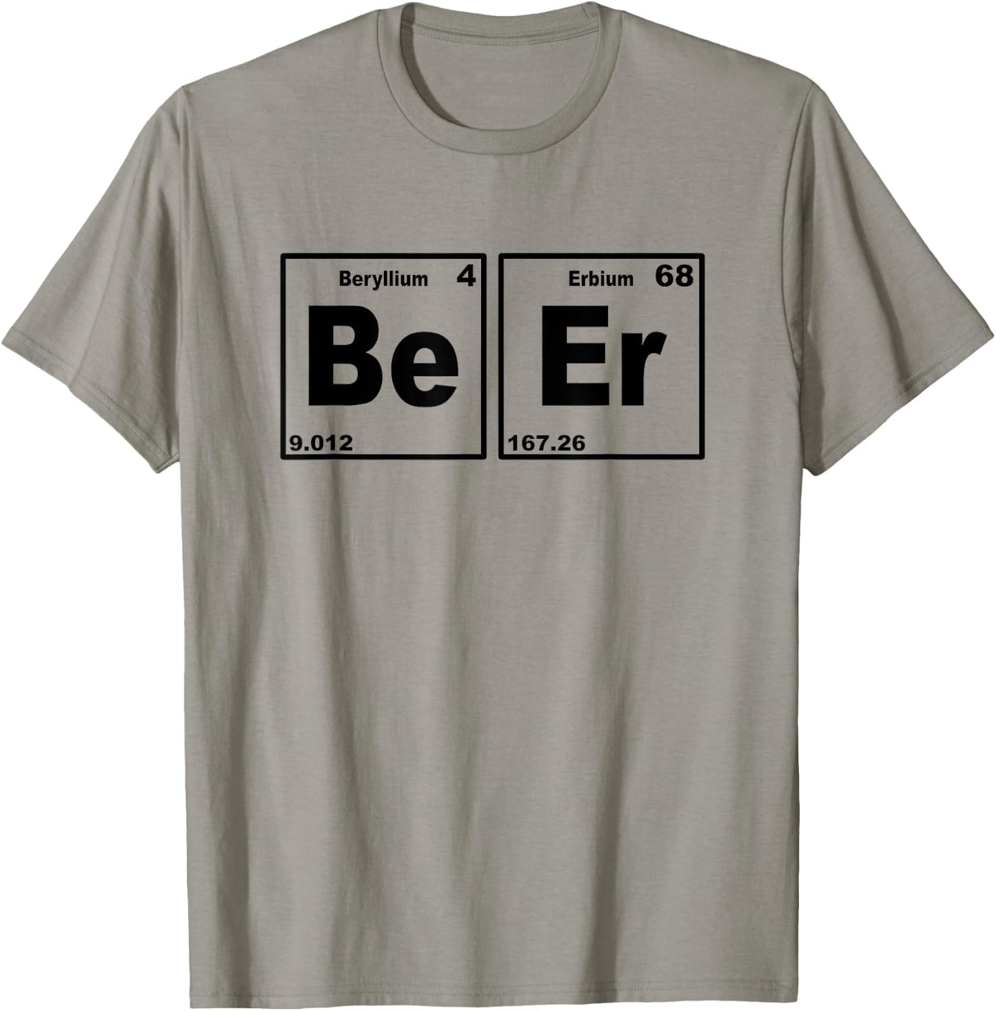 Beer Periodic Table - Chemistry T-Shirt - T-Shirt | Sand