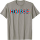 House Music Glitch Optical Illusion - EDM Rave DJ T-Shirt - T-Shirt | Sand