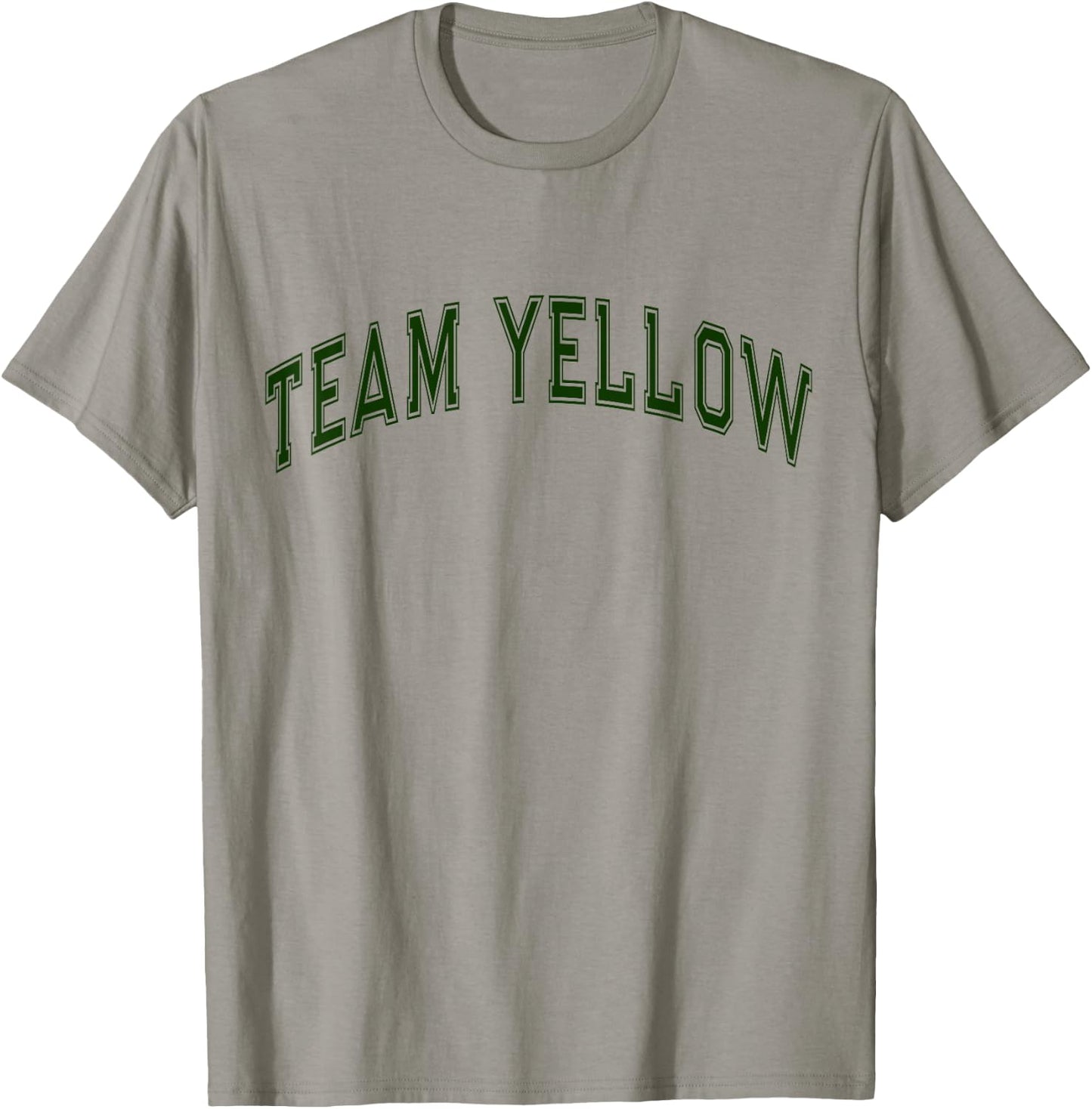 Summer Camp Color Team Yellow Field Day Event War Game Men Women Kids T-Shirt - T-Shirt | Sand