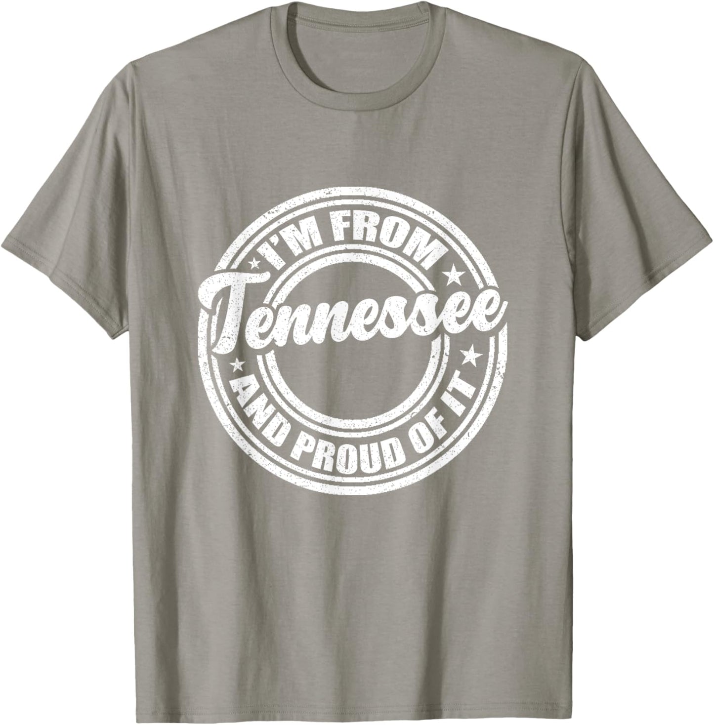 I'm From Tennessee And Proud Of It - Orange TN Tennessee T-Shirt - T-Shirt | Sand