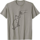 Funny Cat Best Friend Fist Bump Cat Lover T-Shirt - T-Shirt | Sand