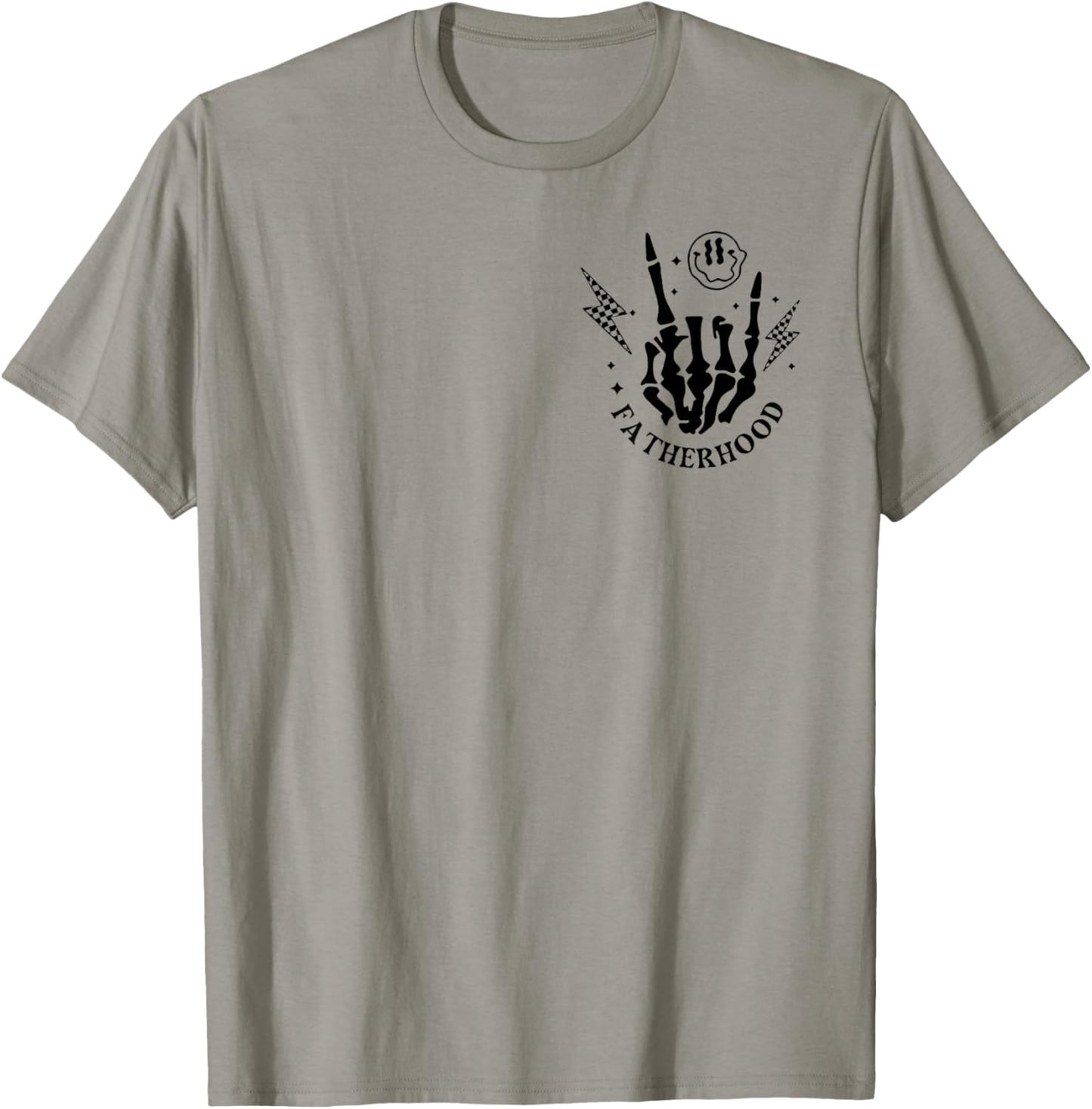 Just A Dad Who Always Come Back With The Milk 2 Sided T-Shirt - T-Shirt | Sand