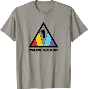 Imagine Dragons Triangle Logo T-Shirt - T-Shirt | Sand
