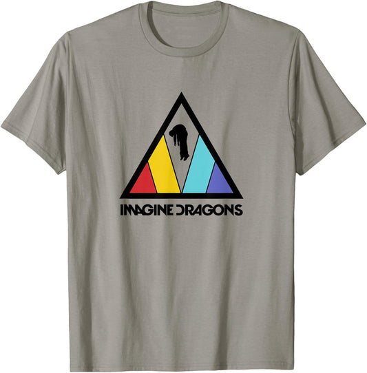 Imagine Dragons Triangle Logo T-Shirt - T-Shirt | Sand