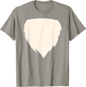 Funny Fox Chest Belly Hairy Halloween Costume Gift T-Shirt - T-Shirt | Sand