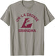University of Wisconsin-La Crosse Eagles Arched Grandma T-Shirt - T-Shirt | Sand