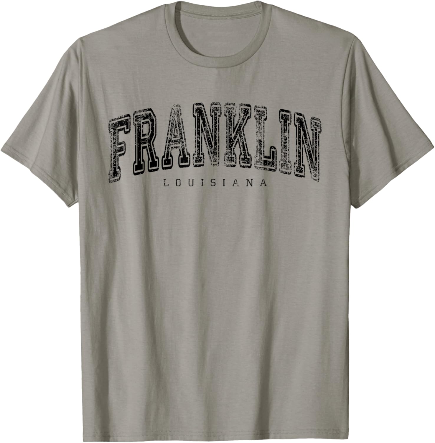 Franklin Louisiana Vintage Retro US City State Travel T-Shirt - T-Shirt | Sand