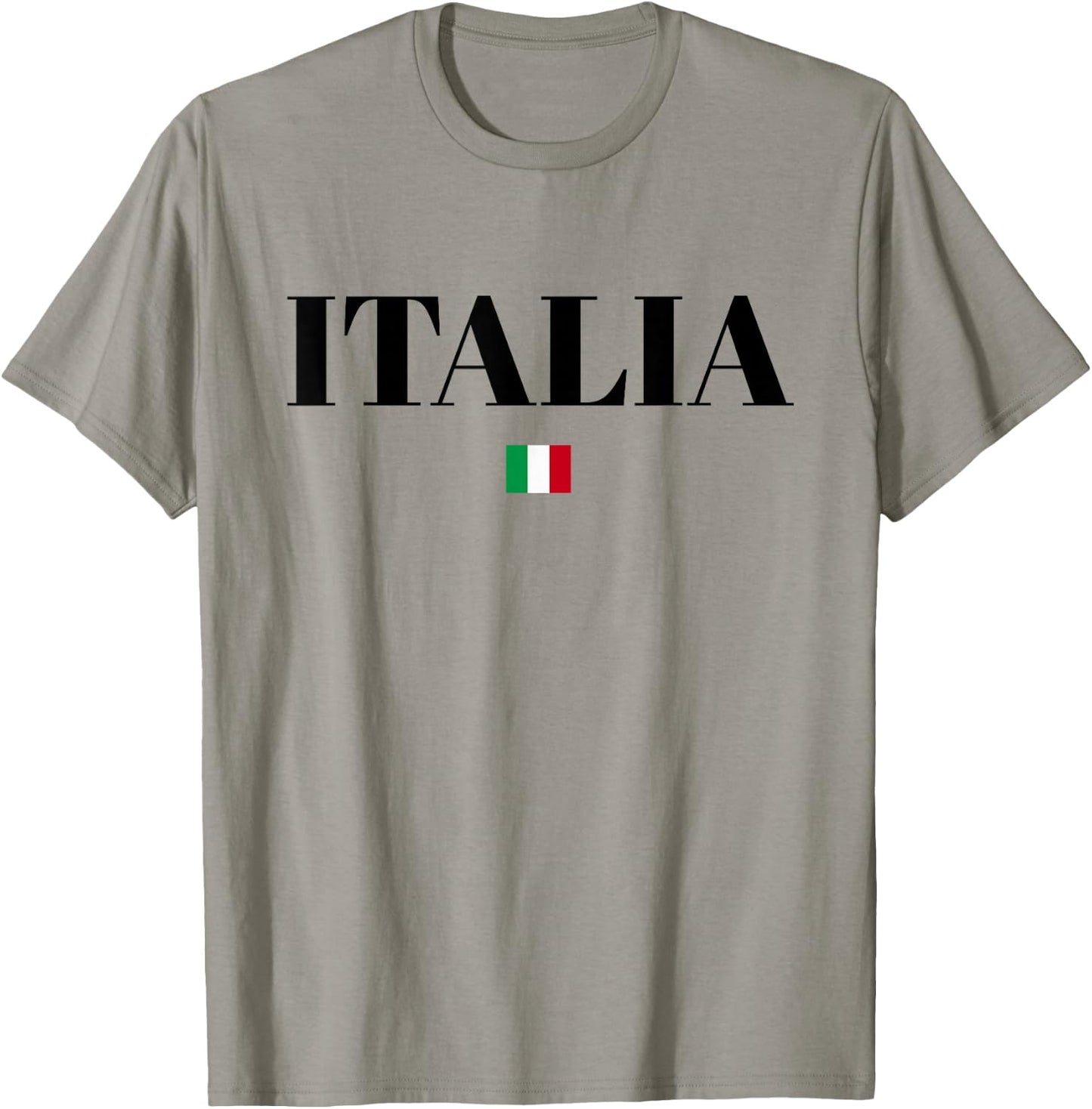 ITALIA Flag ITALY | Men Woman Kids | White ITALIAN T-Shirt - T-Shirt | Sand