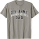 Military Army United States Dad Gray Officially Licensed T-Shirt - T-Shirt | Sand