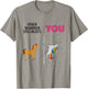 Behavior Specialist Funny Unicorn T-Shirt - T-Shirt | Sand