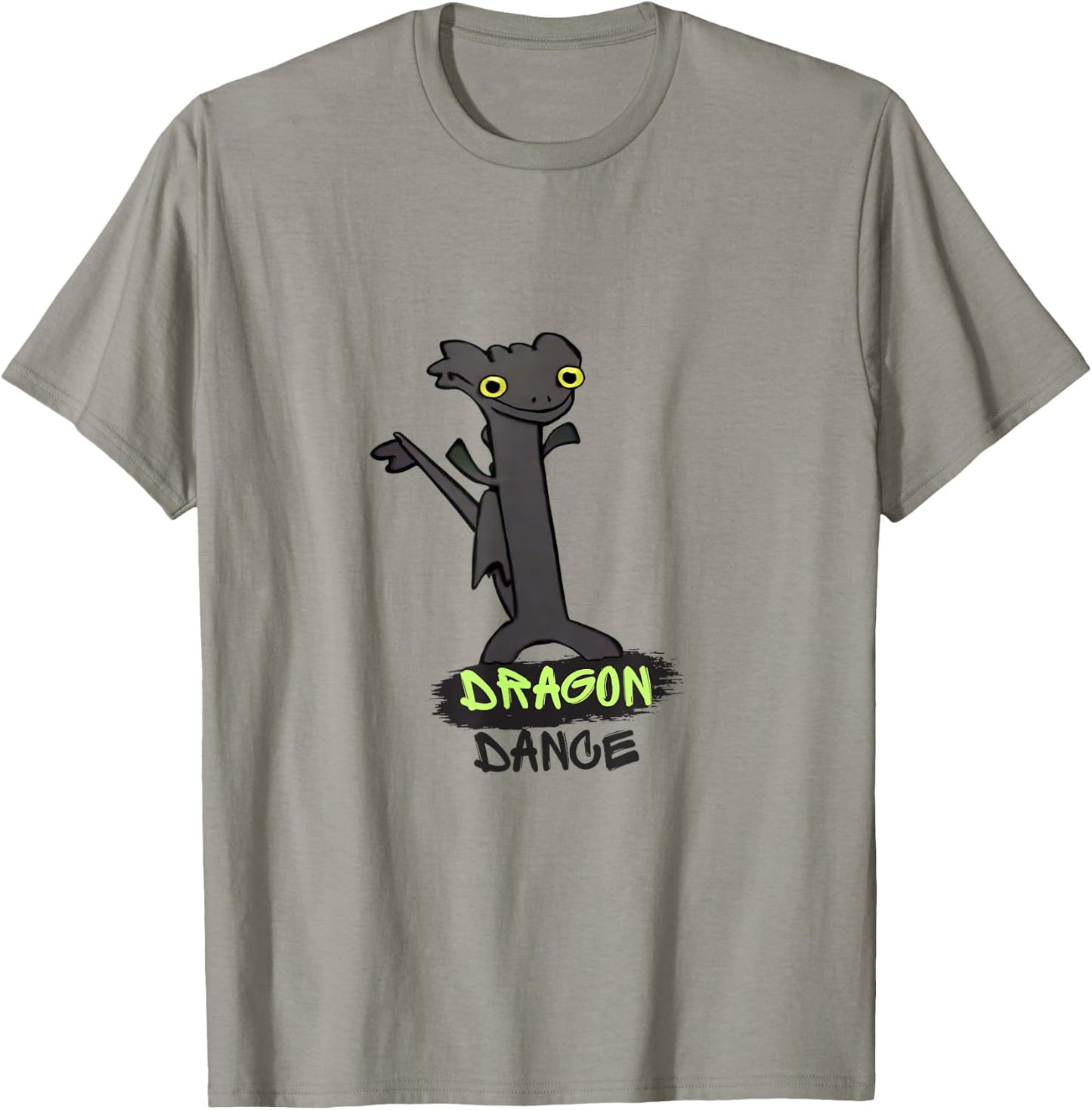 Funny Dragon Dance - Dancing Dragon Meme T-Shirt - T-Shirt | Sand