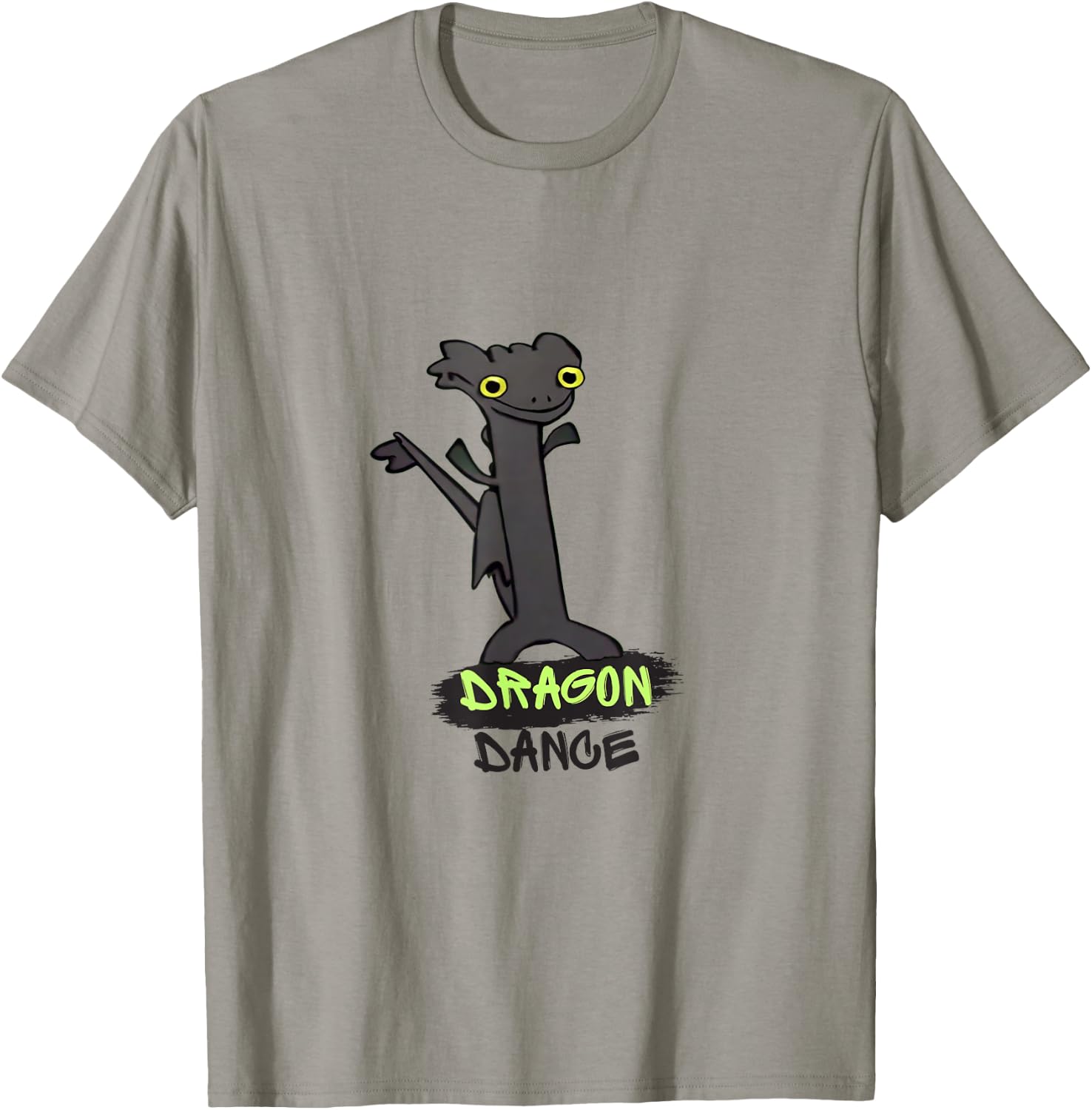 Funny Dragon Dance - Dancing Dragon Meme T-Shirt - T-Shirt | Sand