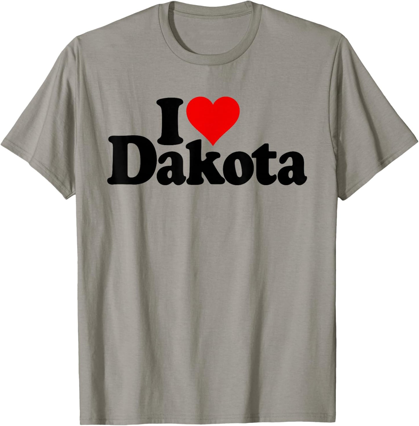 I Love Dakota I Heart Dakota T-Shirt - T-Shirt | Sand