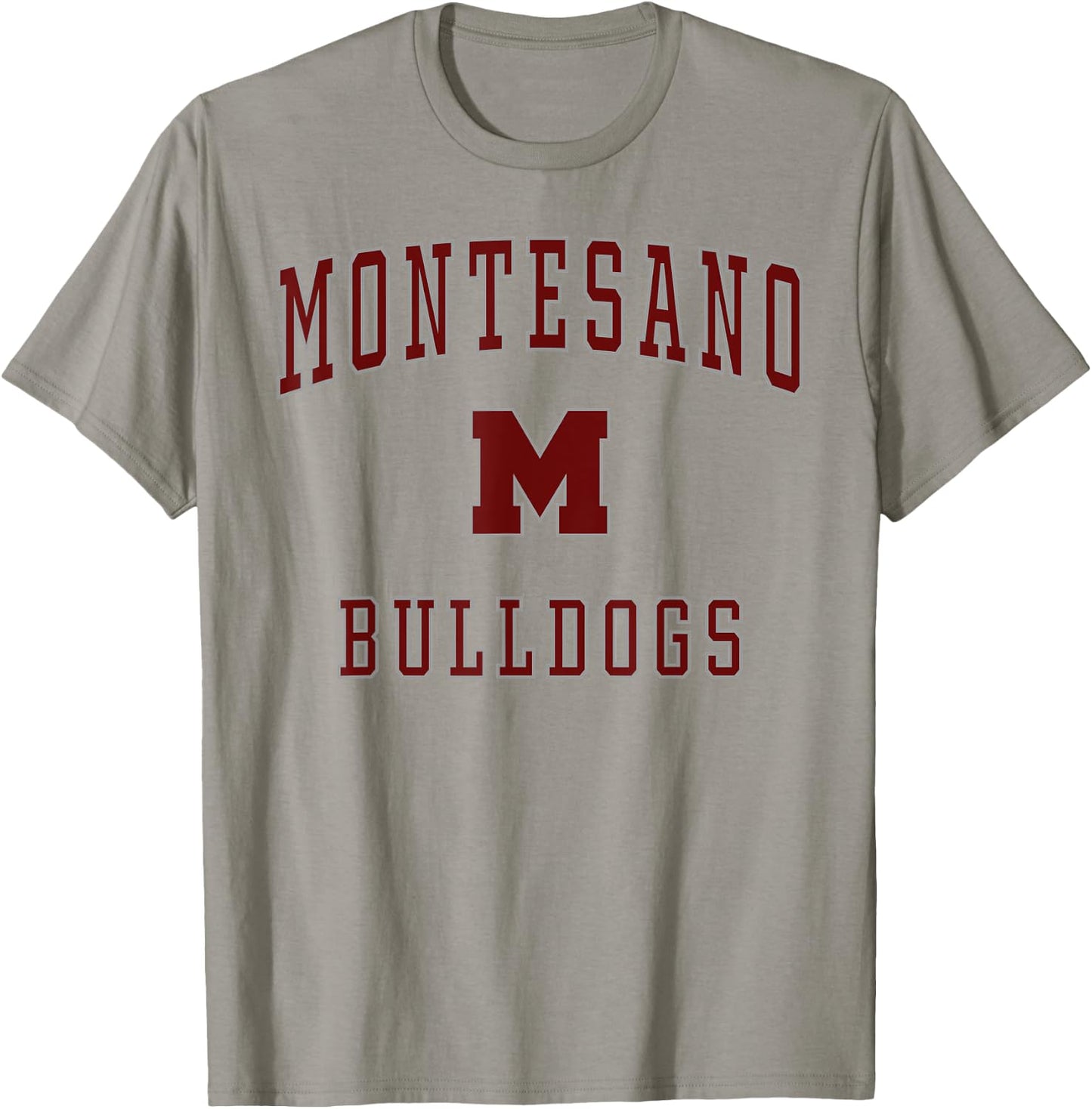 Montesano High School Bulldogs T-Shirt - T-Shirt | Sand