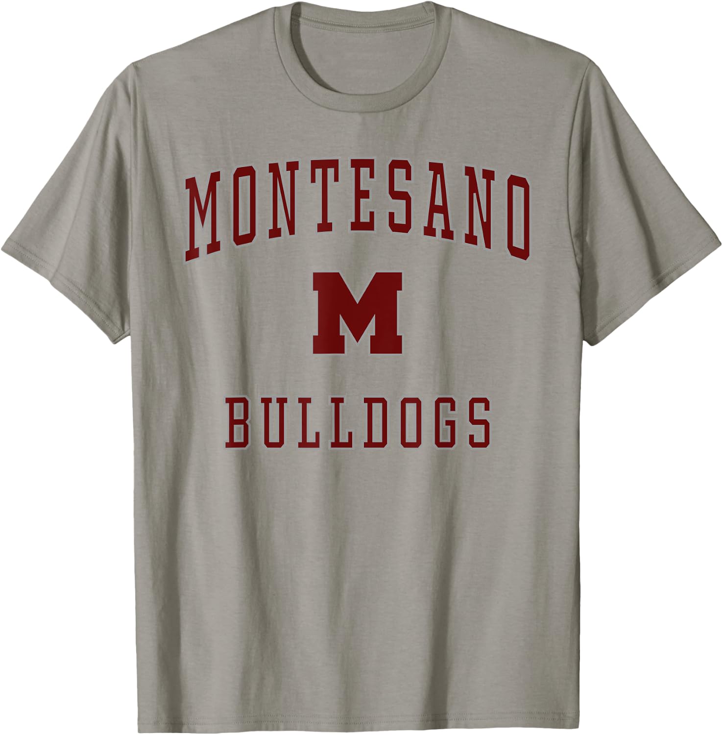 Montesano High School Bulldogs T-Shirt - T-Shirt | Sand