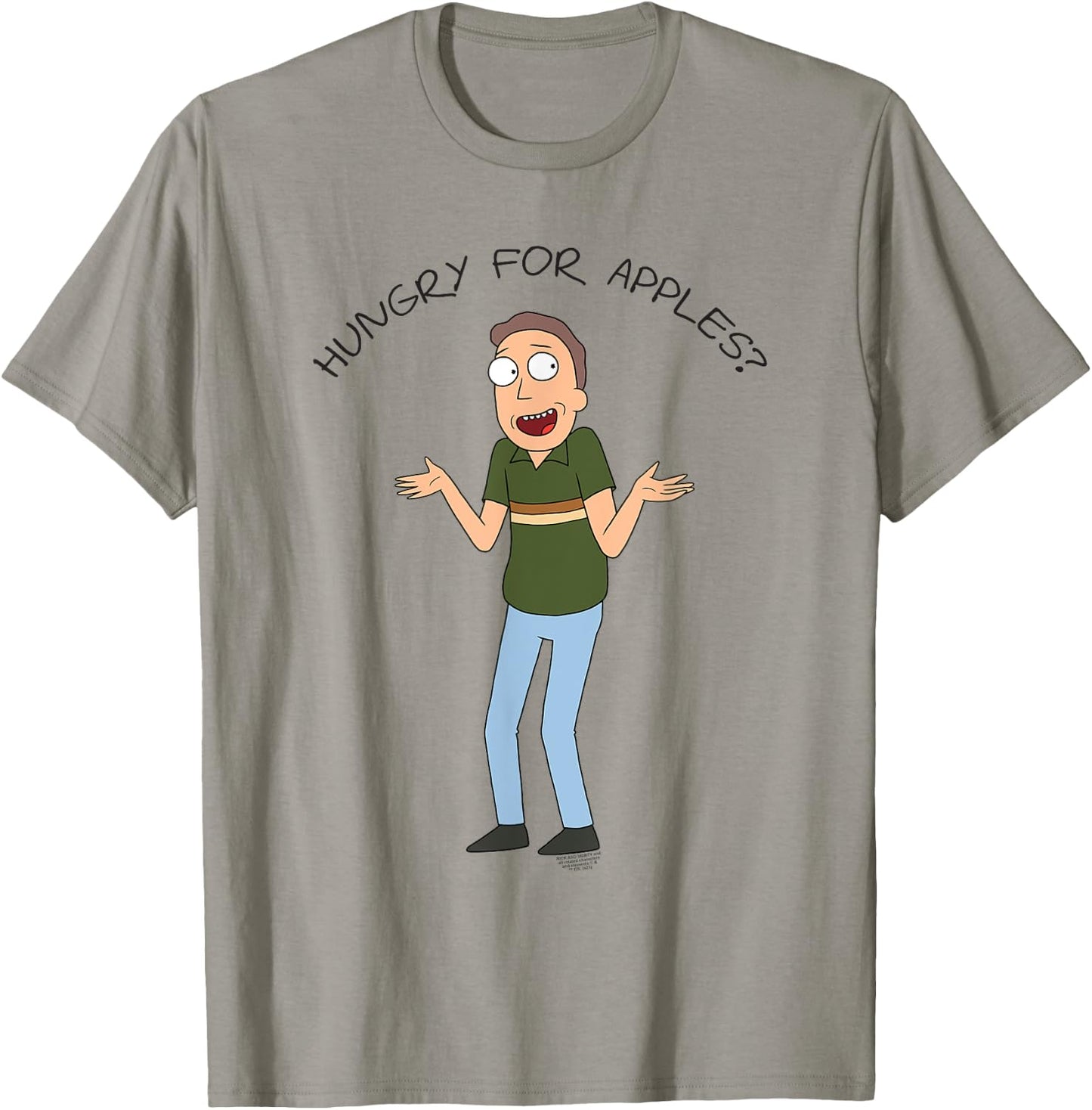 Rick and Morty Hungry For Apples T-Shirt - T-Shirt | Sand
