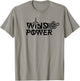 Wind Power Renewables Windmill Energy T-Shirt - T-Shirt | Sand