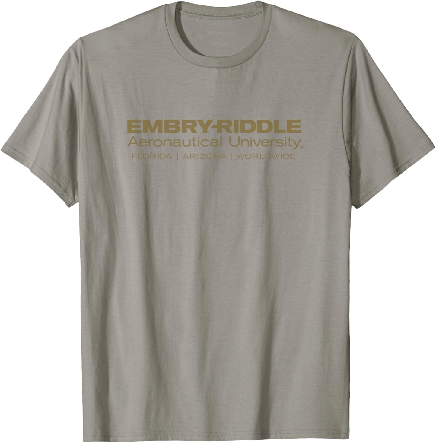 Embry Riddle Eagles | Official NCAA Worldwide | PPERAUW03 T-Shirt - T-Shirt | Sand
