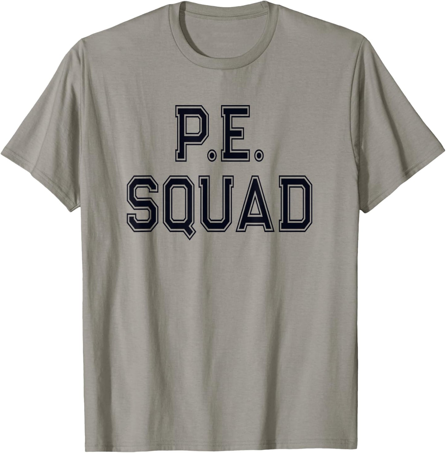 PE Teacher P.E SQUAD Physical Education Team Kids Gym Crew T-Shirt - T-Shirt | Sand