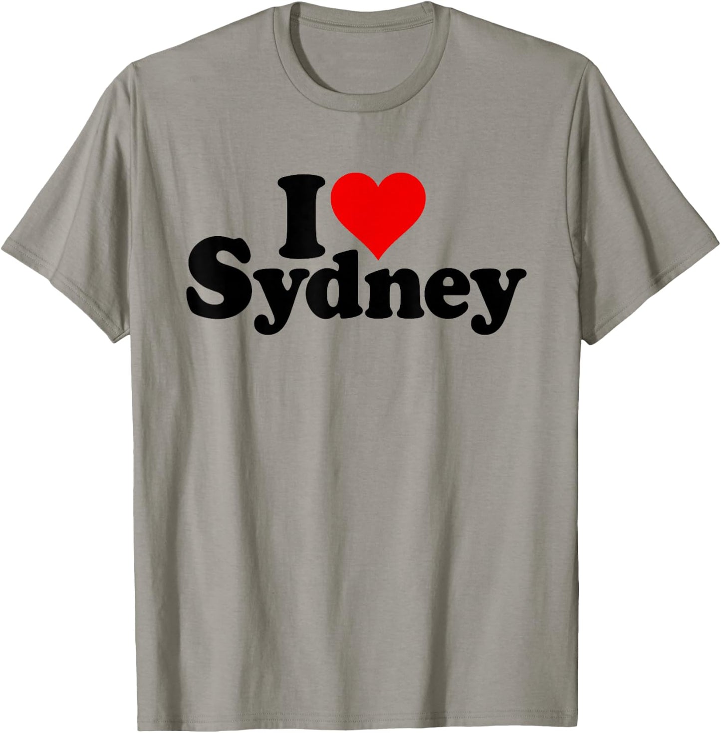 I Love Heart Sydney Syd Name Australia T-Shirt - T-Shirt | Sand