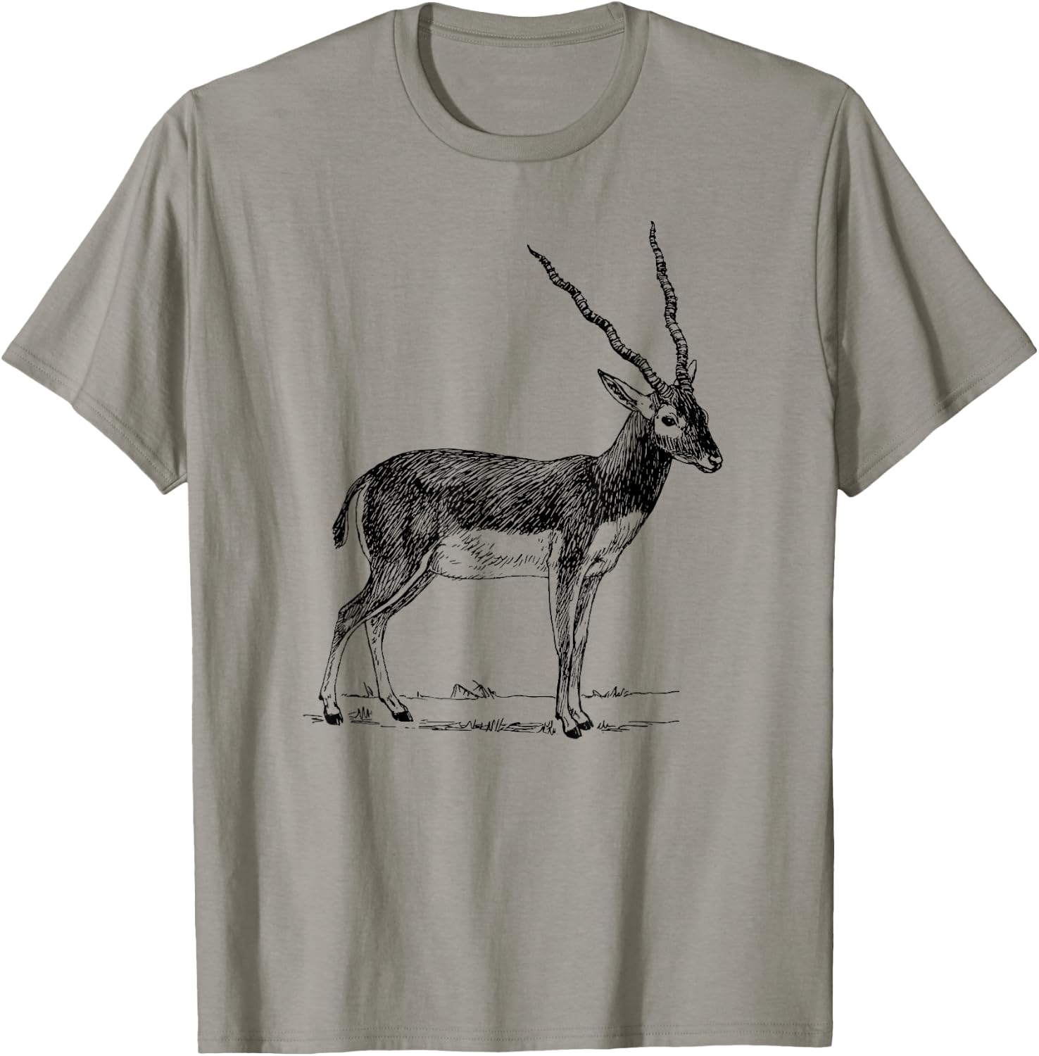 Antelope Animal T-Shirt - T-Shirt | Sand