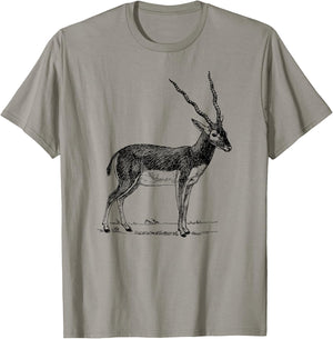 Antelope Animal T-Shirt - T-Shirt | Sand