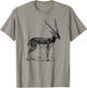 Antelope Animal T-Shirt - T-Shirt | Sand