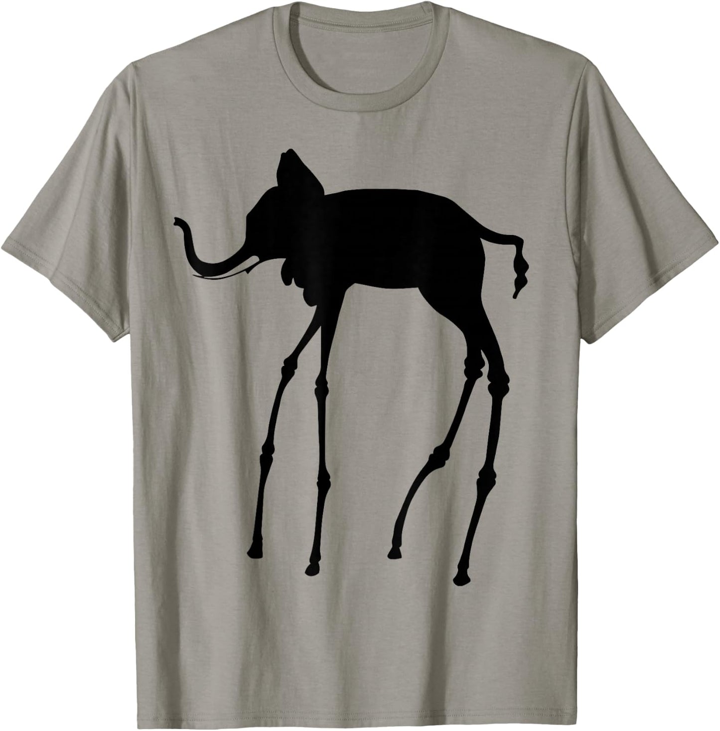The Elephant by Dali T-Shirt - T-Shirt | Sand