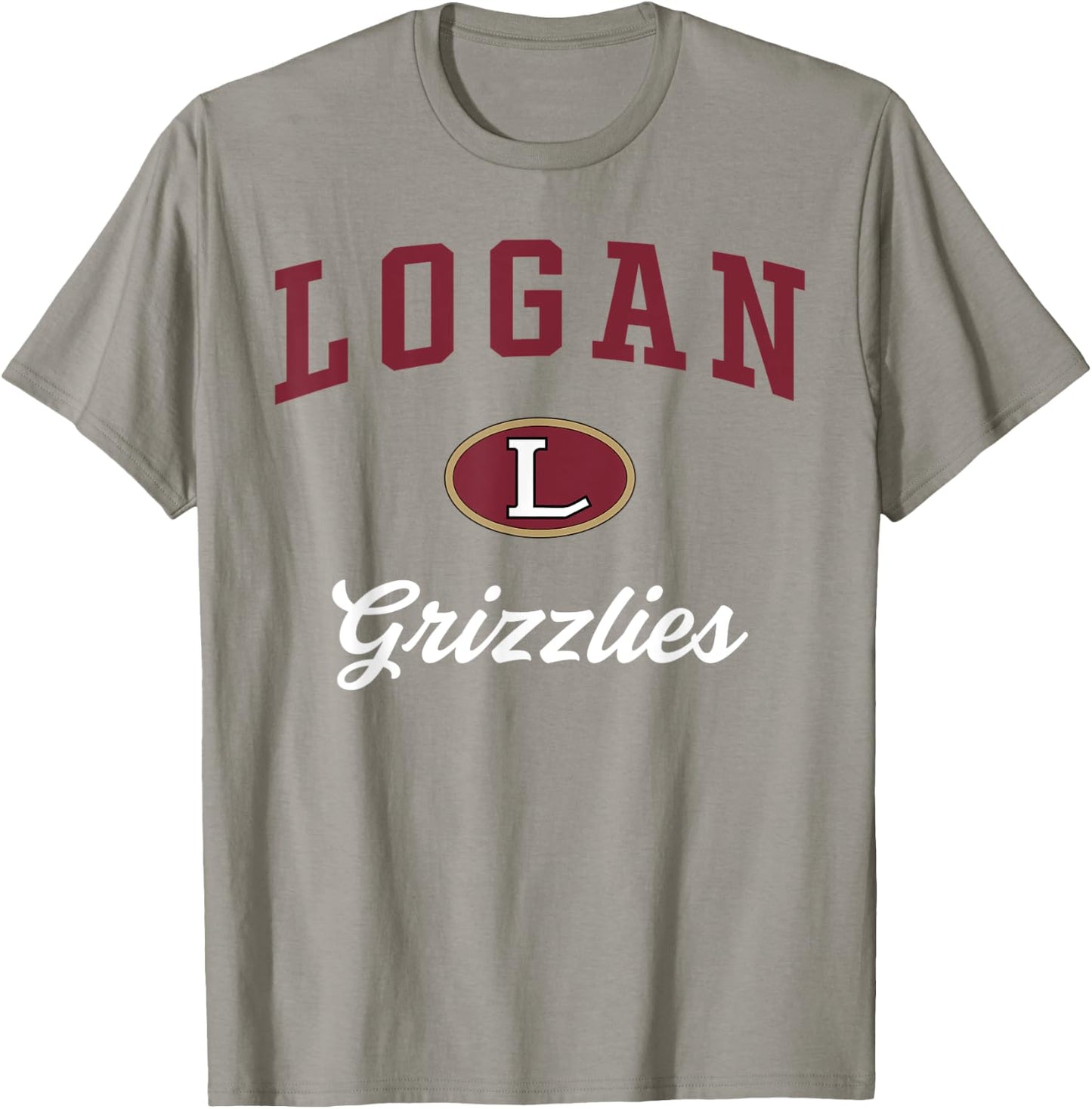 Logan High School Grizzlies T-Shirt - T-Shirt | Sand