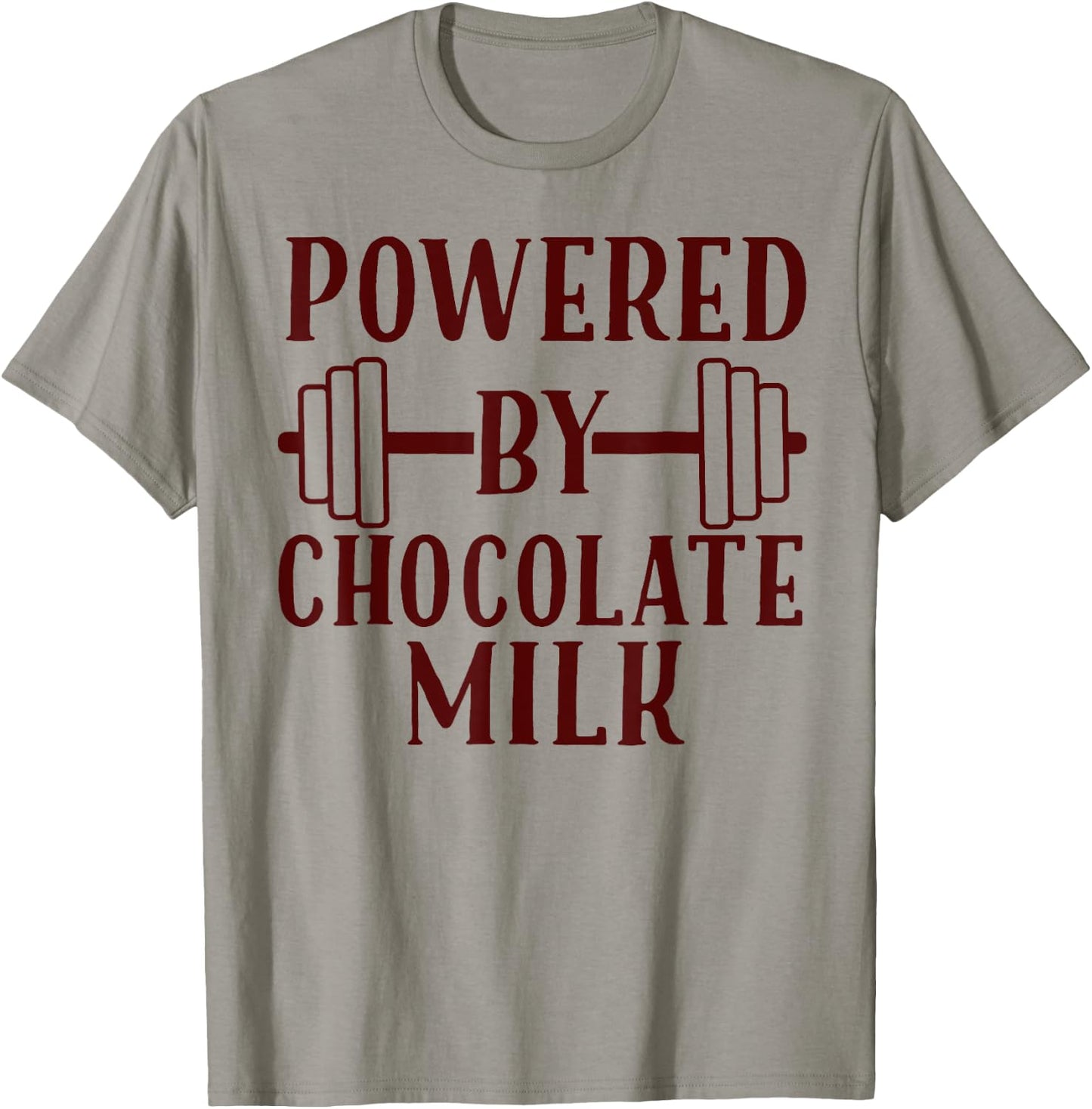 Powered By Chocolate Milk T-Shirt - T-Shirt | Sand