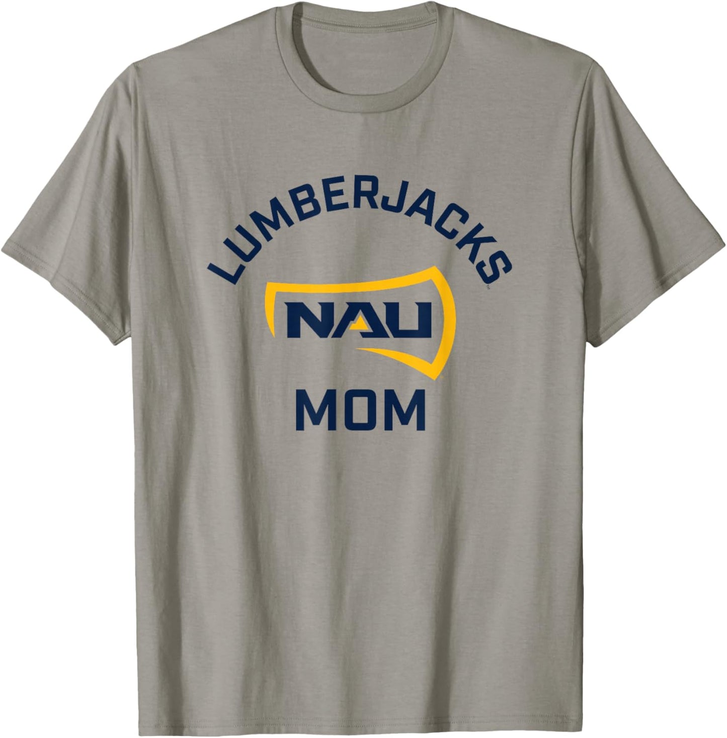 Northern Arizona NAU Lumberjacks Arched Mom T-Shirt - T-Shirt | Sand
