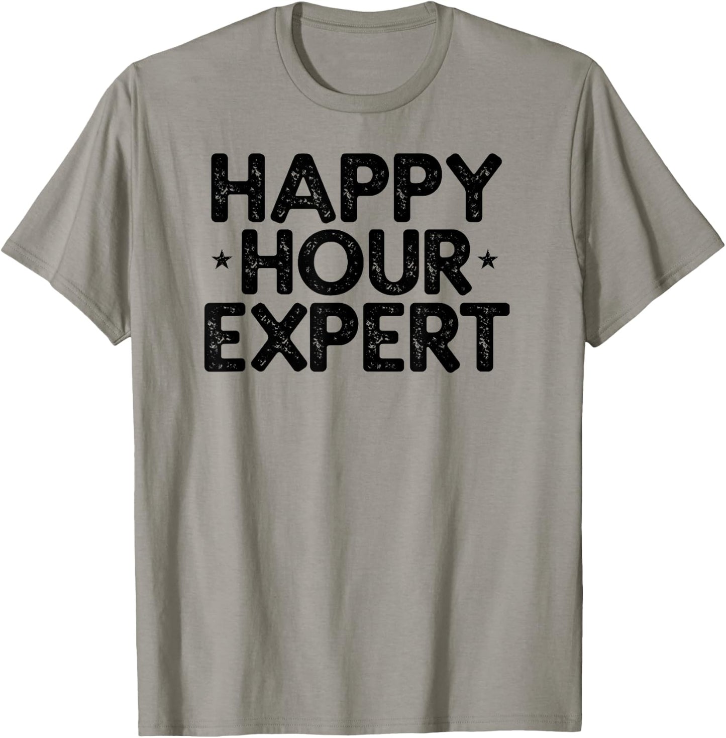 Happy Hour Expert Vintage T-Shirt - T-Shirt | Sand