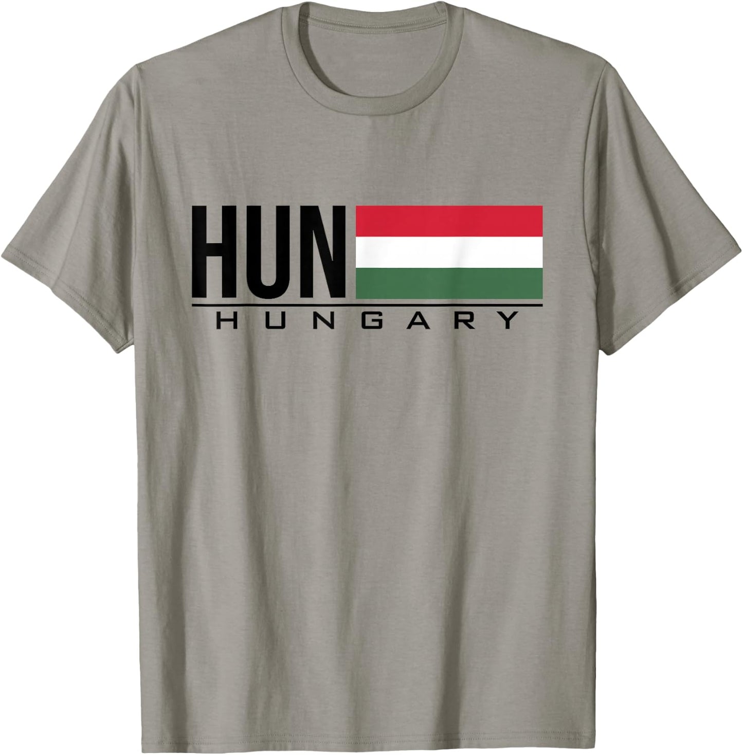 Hungary Flag Hungarian Country Code Hun Sports Games Athlete T-Shirt - T-Shirt | Sand