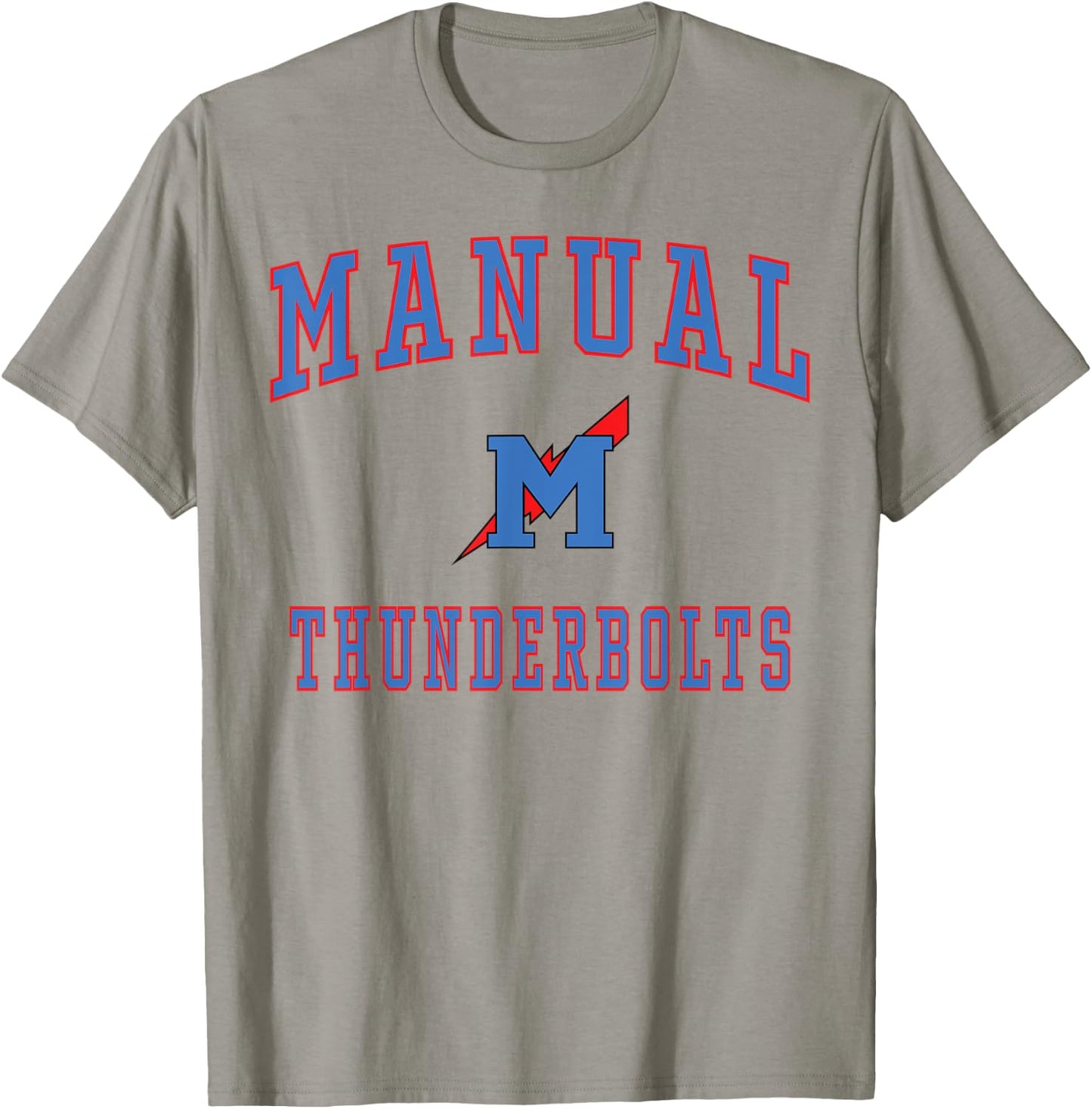 Manual High School Thunderbolts T-Shirt - T-Shirt | Sand
