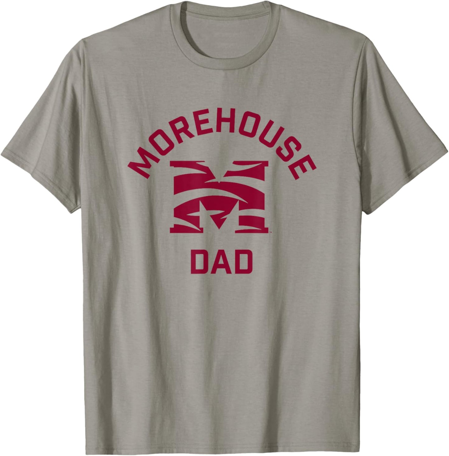 Morehouse College Maroon Tigers Arched Dad T-Shirt - T-Shirt | Sand