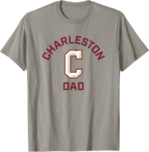 College of Charleston Cougars Arched Dad T-Shirt - T-Shirt | Sand