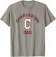 College of Charleston Cougars Arched Dad T-Shirt - T-Shirt | Sand